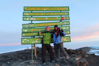 richard crane 自転車でキリマンジャロ登頂