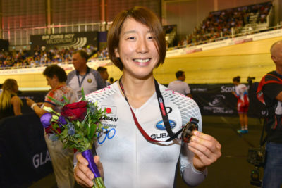 上野みなみが女子スクラッチで銀メダル獲得 トラックワールドカップ第1