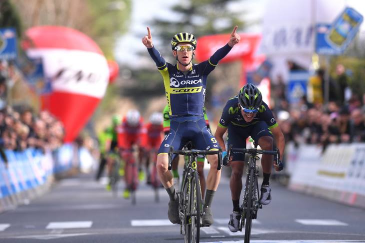 山岳で抜け出した6名が逃げ切り アダム イェーツがトスカーナのワンデーレースで勝利 スポエンcycle