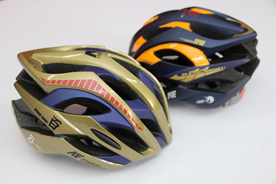 キノコ にならないコンパクトなデザイン ガンダム ヘルメットシリーズ を実走テスト スポエンcycle