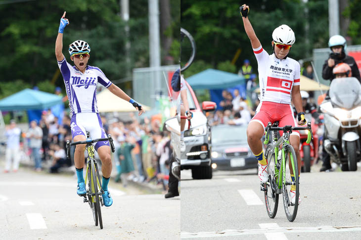 インカレロード 男子は野本空が2度目の優勝 女子は中井彩子が初優勝 スポエンcycle